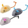 Set 3 Raton De Peluche Con Hierba Gatera Catnip Para Gatos