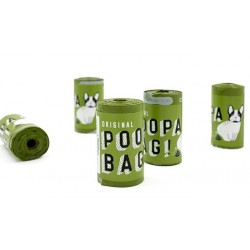 240 Bolsas para mascotas En Rollos Ecológicas Fecas Perro Poopa Bag