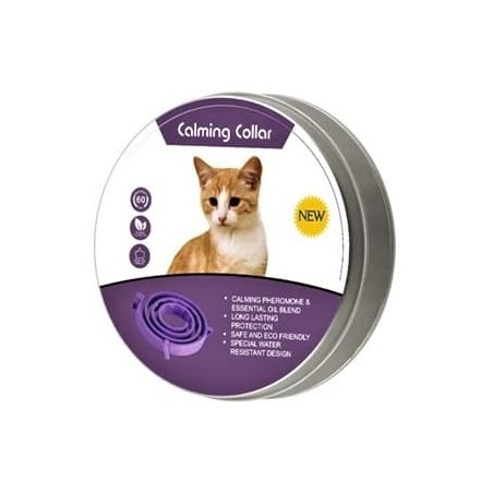 Collar Calming Anti Estrés Gatos MORADO