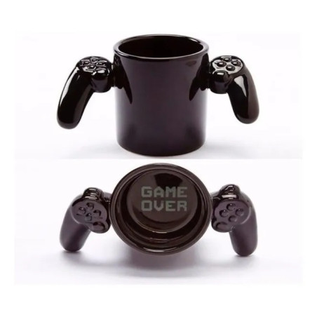 Tazon ceramico  3D  Gamer Over