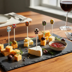 Pack de 12 mondadientes Mascaras de Beijing