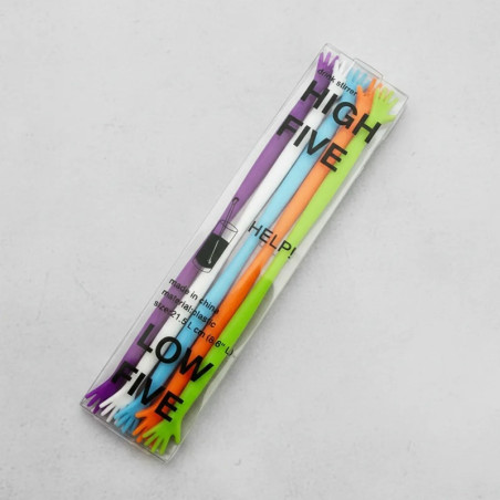 Set 5 Revolvedores de trago High Five