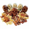 Molde de silicona diseño calavera reposteria, decoracion velas